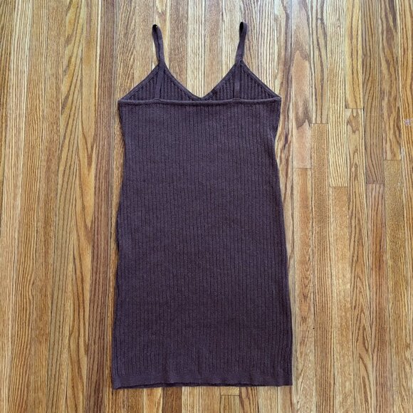 Cozy Brown Ribbed Loungeware Set - Picture 5 of 13